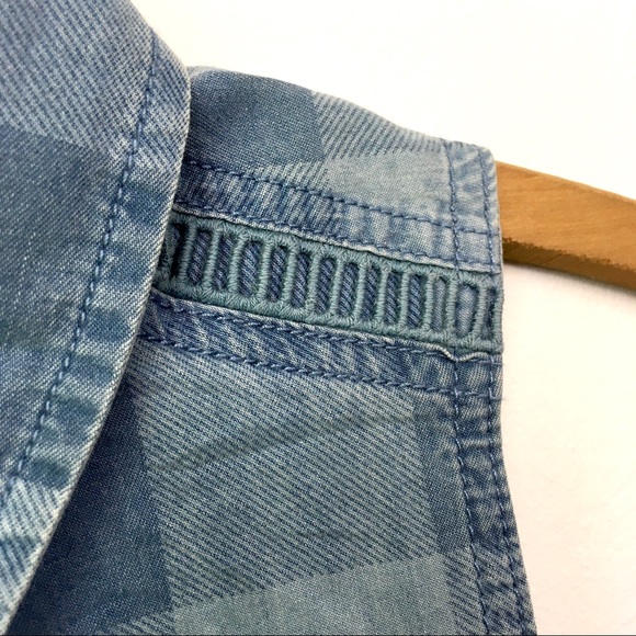 NWT Girls 6T Silver Jeans Top - Picture 4 of 5